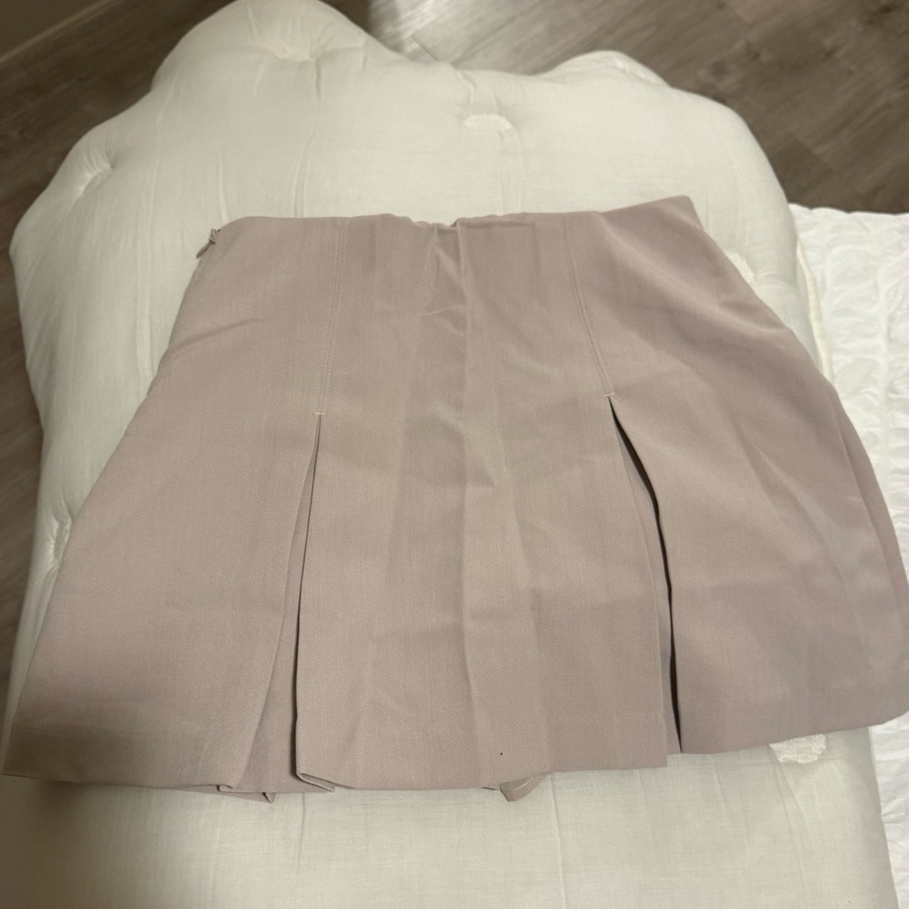 Abercrombie & Fitch Tan Mini Skirt